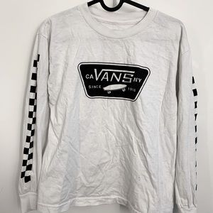 Children’s Vans checkered long sleeve t shirt (OG $ ~ 30) size medium